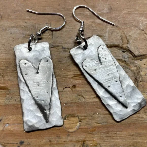 Be My Valentine Handmade Earrings - Picture 3 of 3